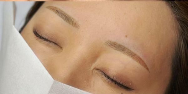 眉毛アートメイク(毛並み＋パウダー技法)【30代・女性】アフター