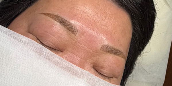 眉アートメイク【70代・女性】アフター