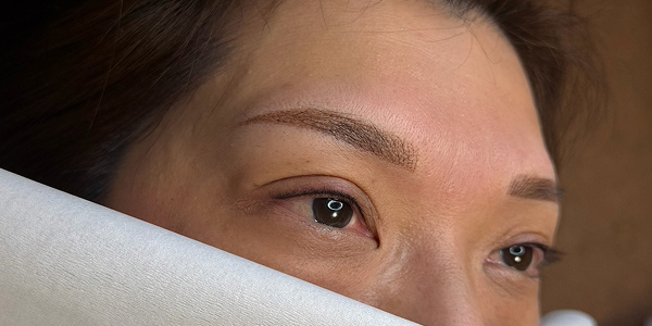 眉アートメイク+アイラインアートメイク【50代・女性】アフター