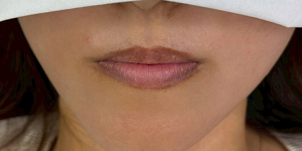 リップアートメイクビフォー