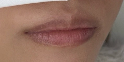 リップアートメイクbefore