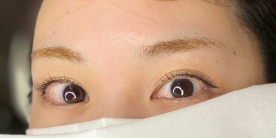 毛並み＋パウダー技法before