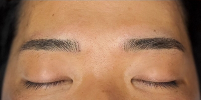 眉毛アートメイク(毛並み＋パウダー技法)after