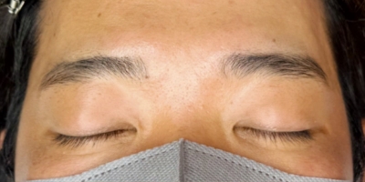 眉毛アートメイク(毛並み＋パウダー技法)before