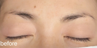 眉アートメイク（パウダー技法）before