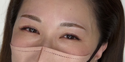 毛並み＋パウダーのコンビネーション技法after